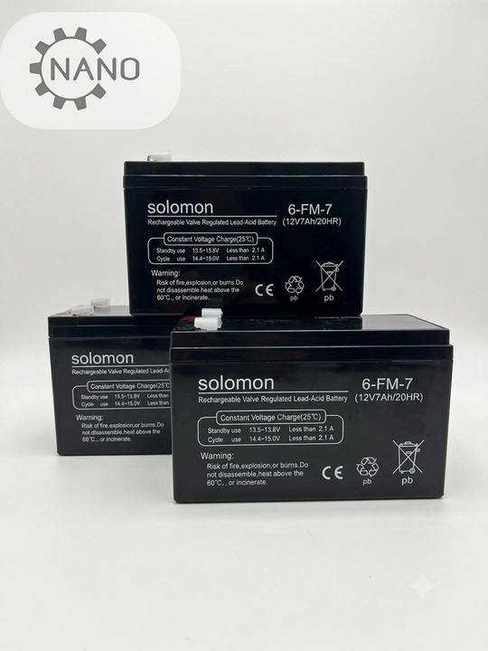 Аккумулятор Solomon 12V7Ah - 