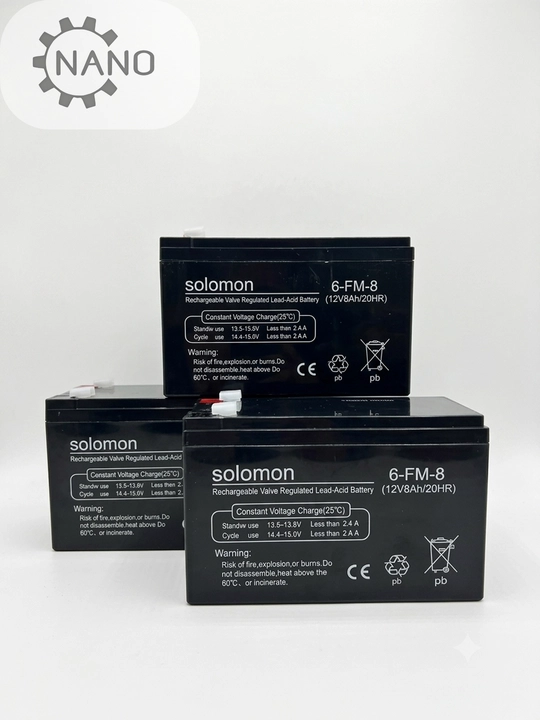 Аккумулятор Solomon 12V 8Ah - 