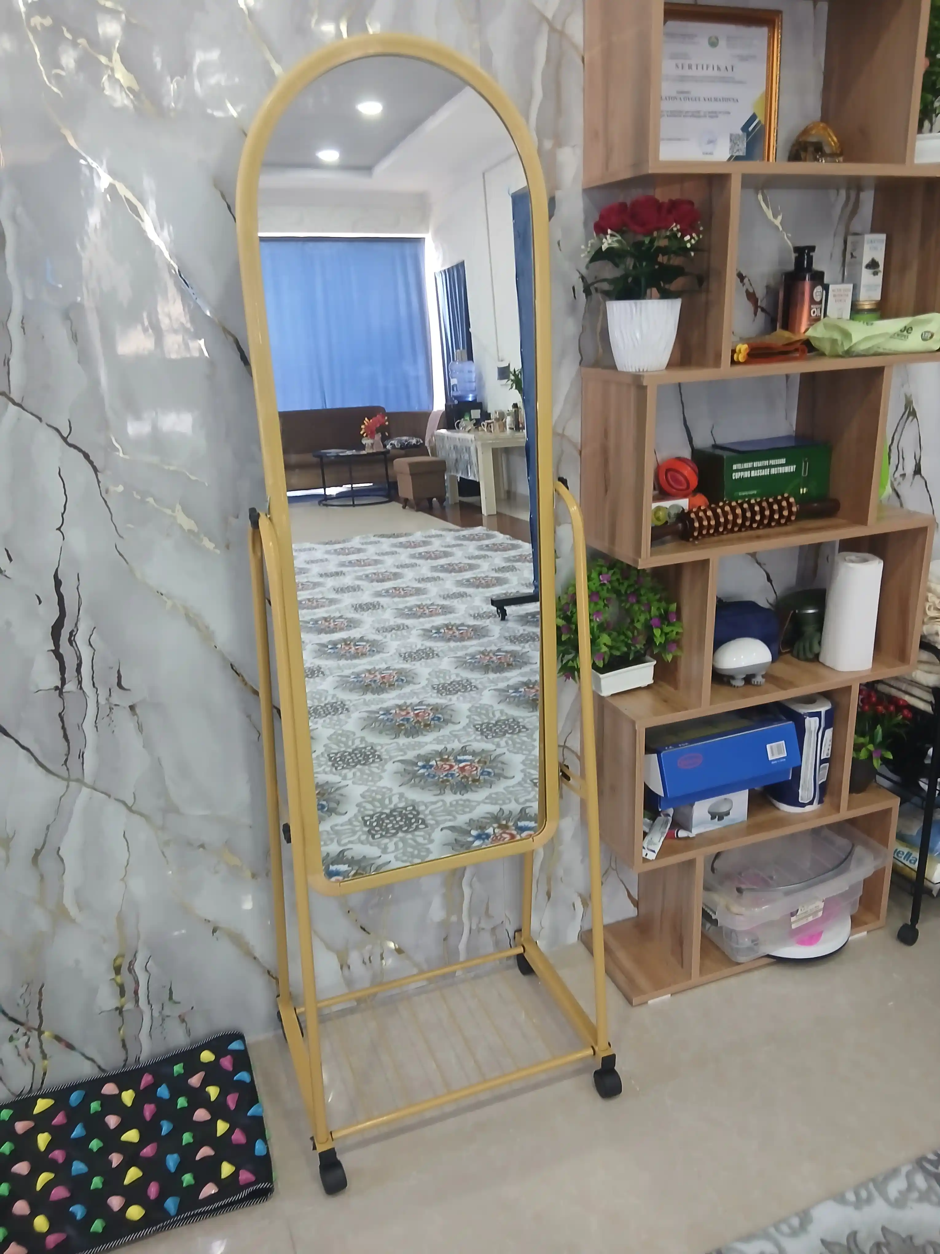 Зеркало, сделанное в Китае, с 4 планками