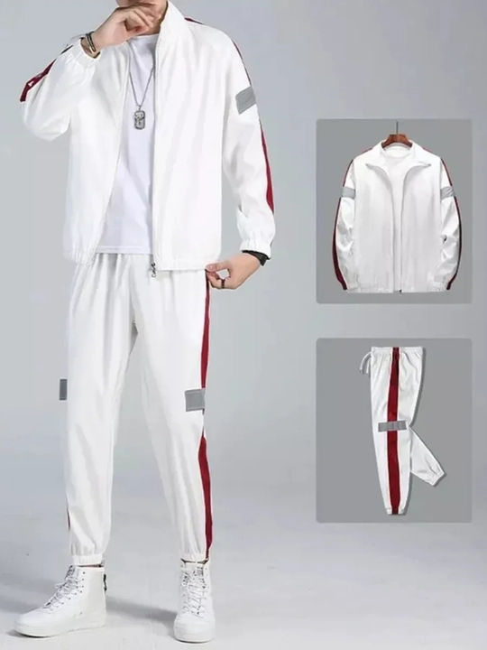 Erkaklar uchun oversize sport kostyum, kapyushonsiz svitshot va jogger shim,ikki qismli