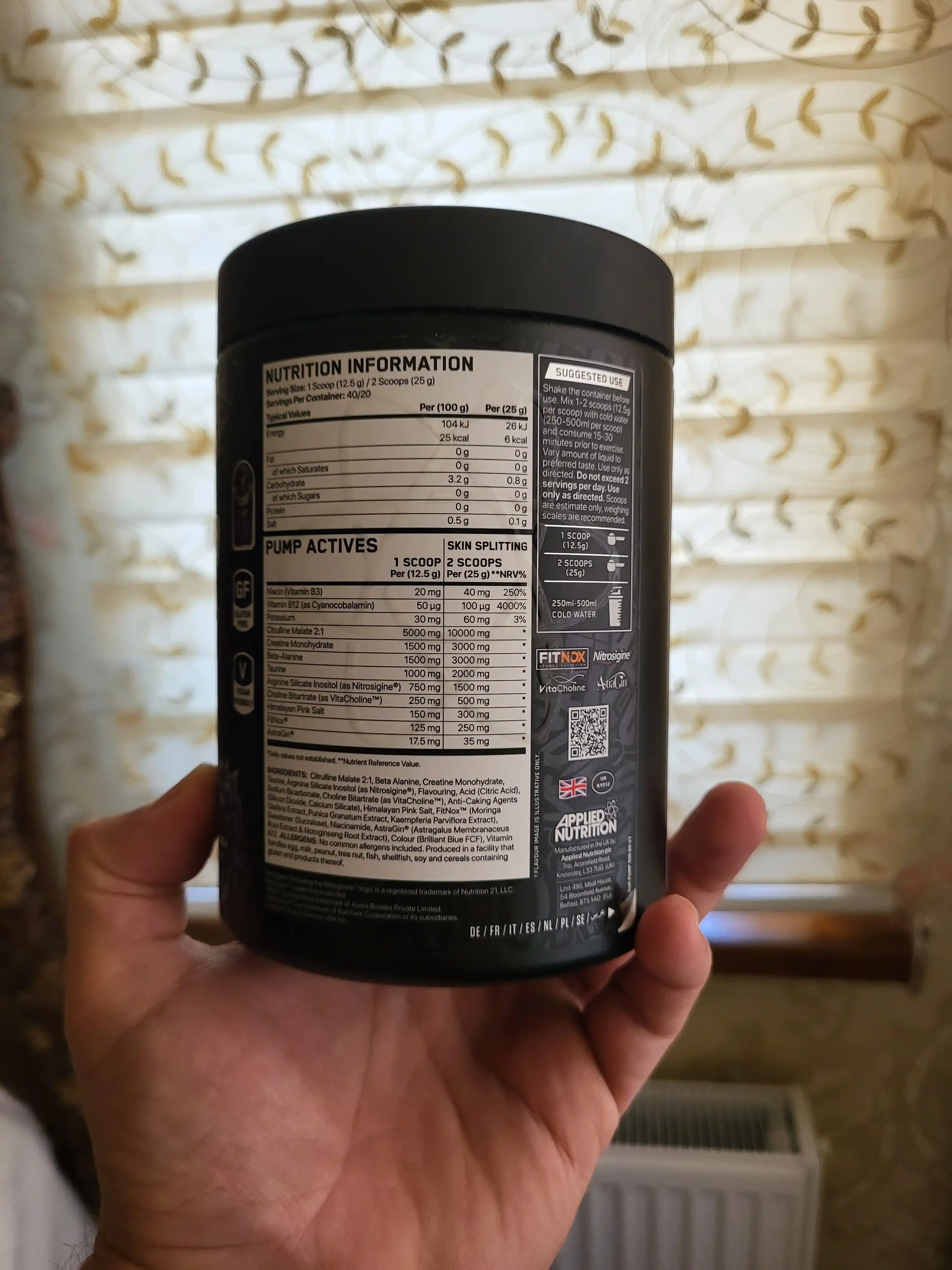 Applied Nutrition Abe Pump 500 g