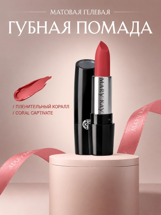 Гелевая матовая губная помада Mary Kay - 