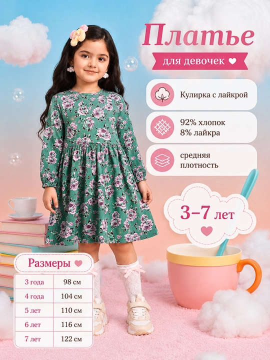 Платье для девочек