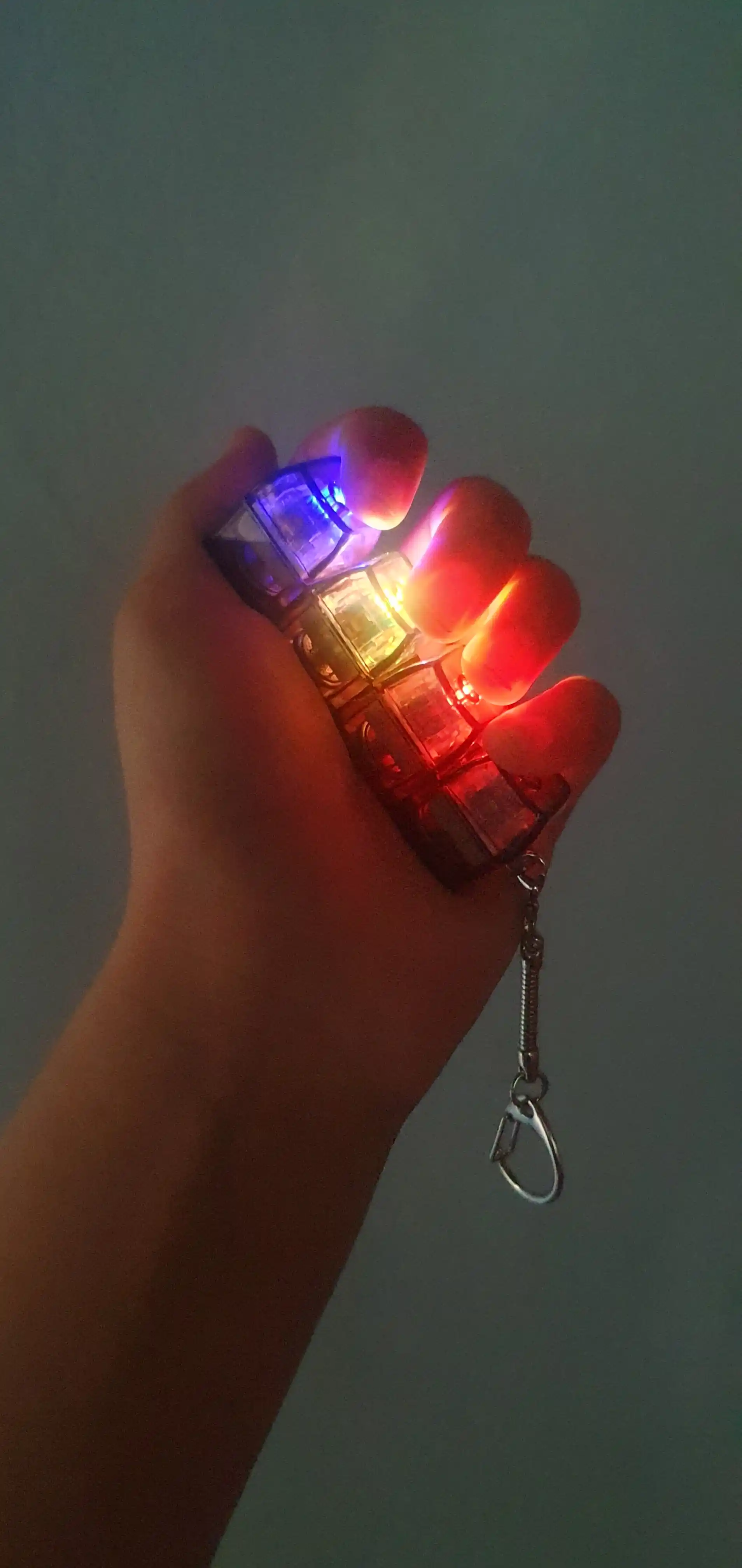 Антистресс-кликер с LED подсветкой, брелок антистресс, брелок клавиатура