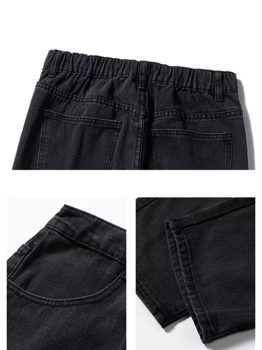 Keng to‘g‘ri jinsilar Y2K baggy jinsi, oversize uslub