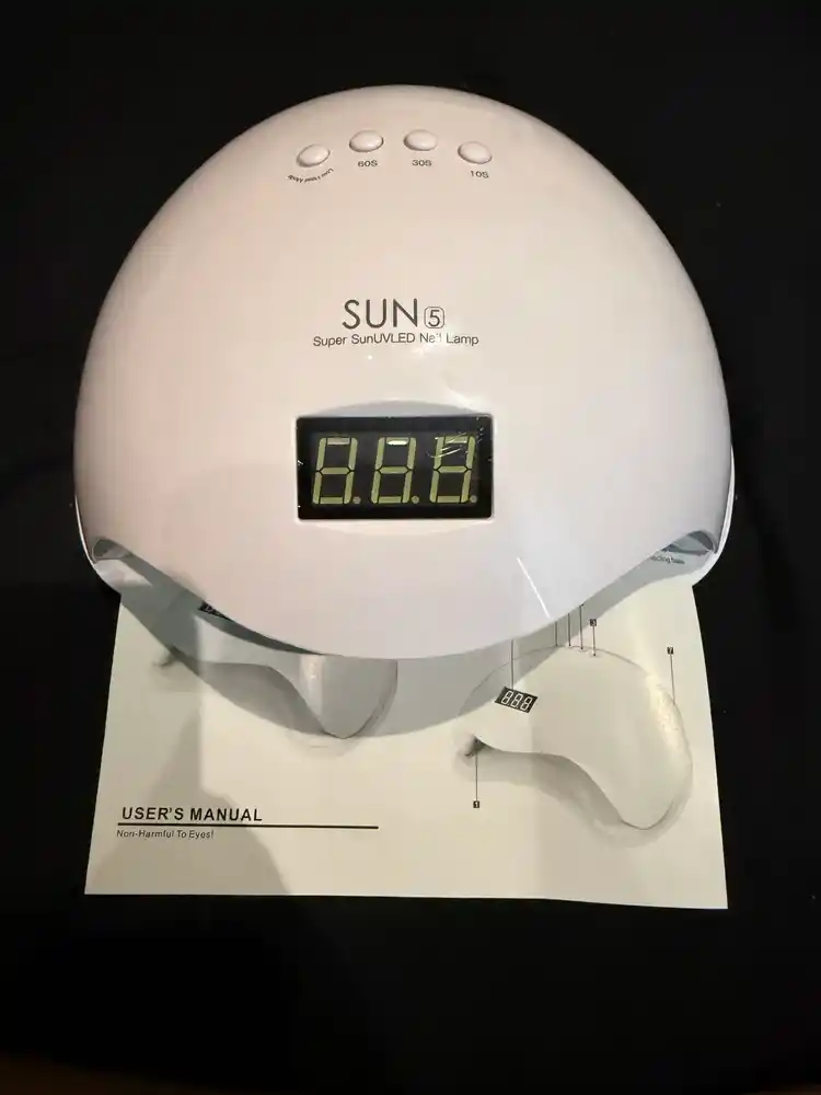Лампа для маникюра и педикюра профессиональная, SUN 5,48W