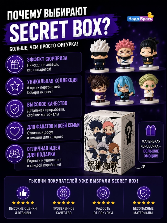 Secret Box anime kolleksion haykalchasi, haykalchali syurpriz quti, PVX, sovg‘a