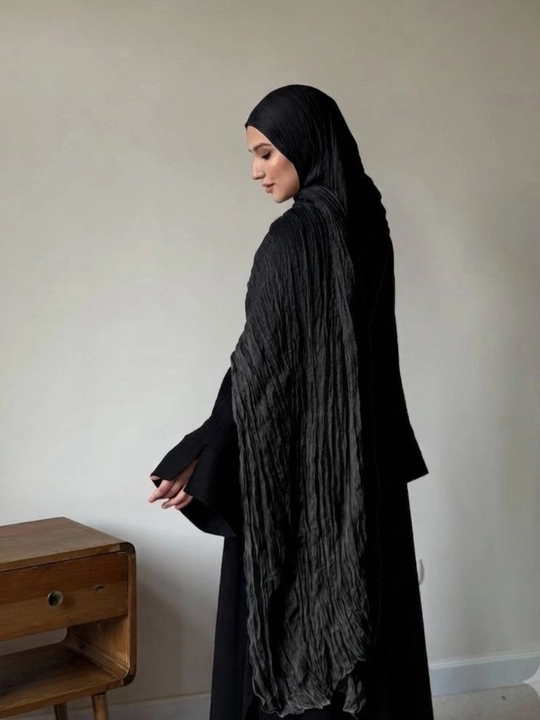 Pinterest Style 3 Metrlik Jadka Sharf – yoz uchun ideal hijob
