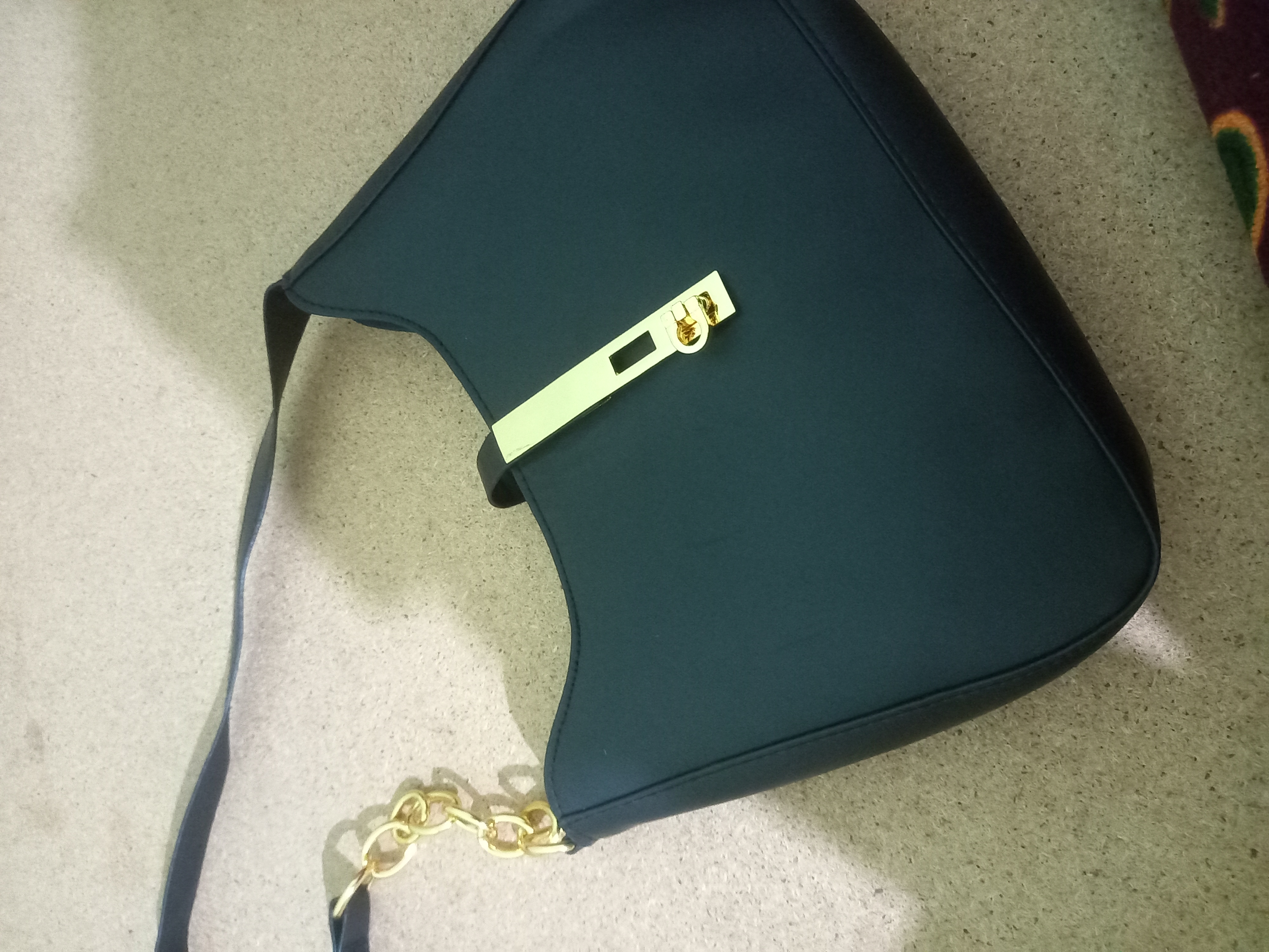 Женская сумка на плечо из PU-кожи с цепочкой и молнией