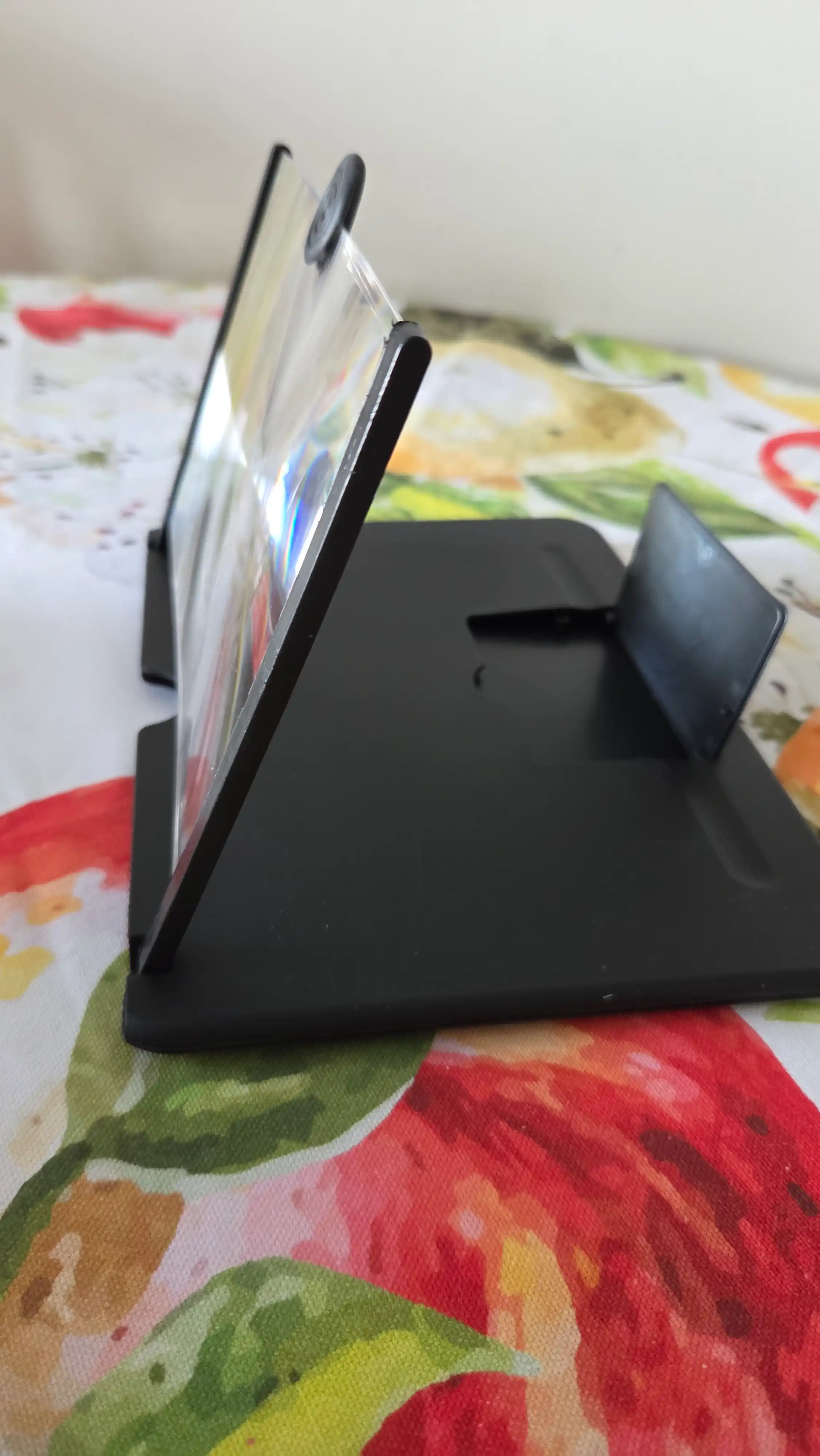 Telefon uchun 3D ekran lupasi, video tomosha qilish uchun taglik