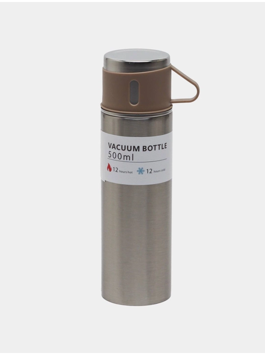 Termos — termokrujka, 3 stakanlik sovg‘a to‘plami, kofe va choy uchun, 500 ml