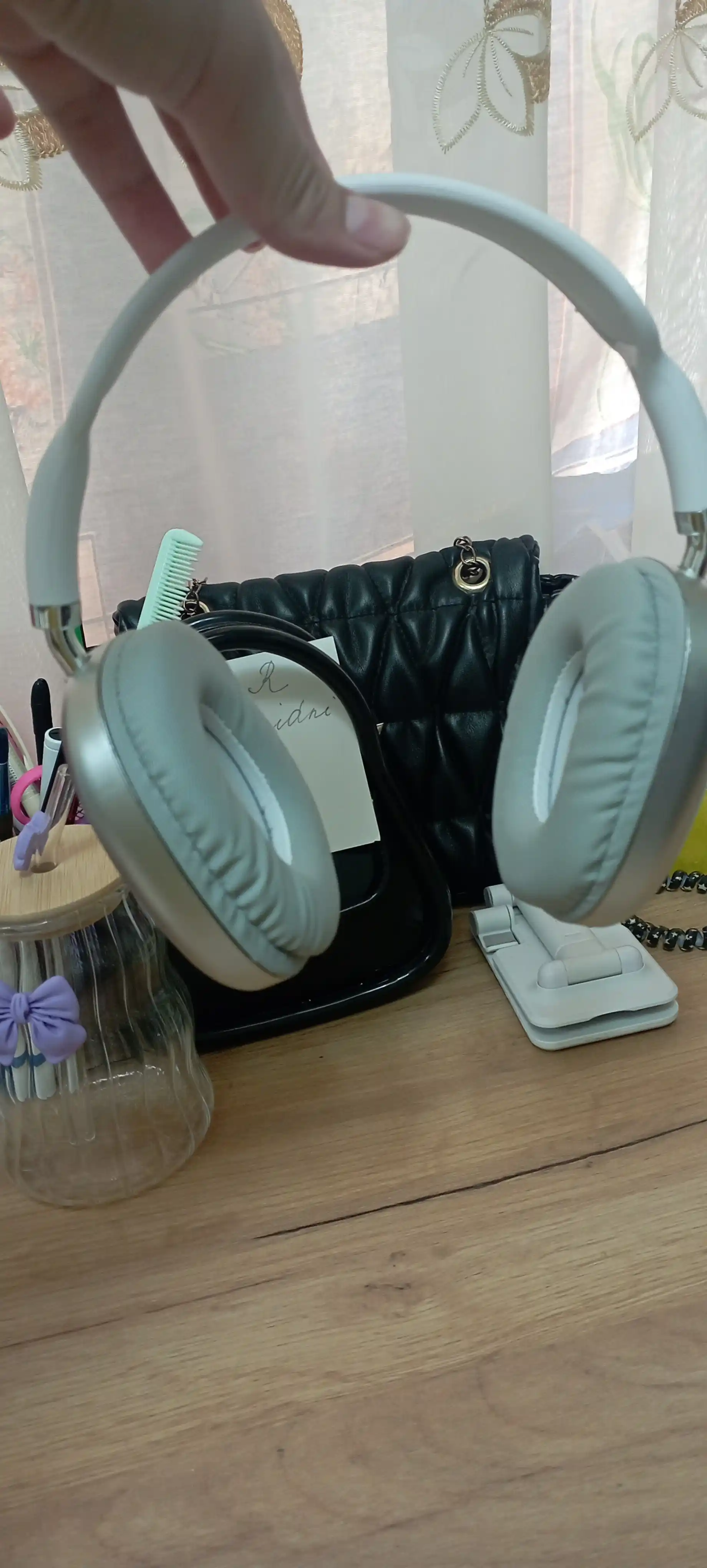 Simsiz Bluetooth quloqchinlar, P9, mikrofonli, to'liq o'lchamli