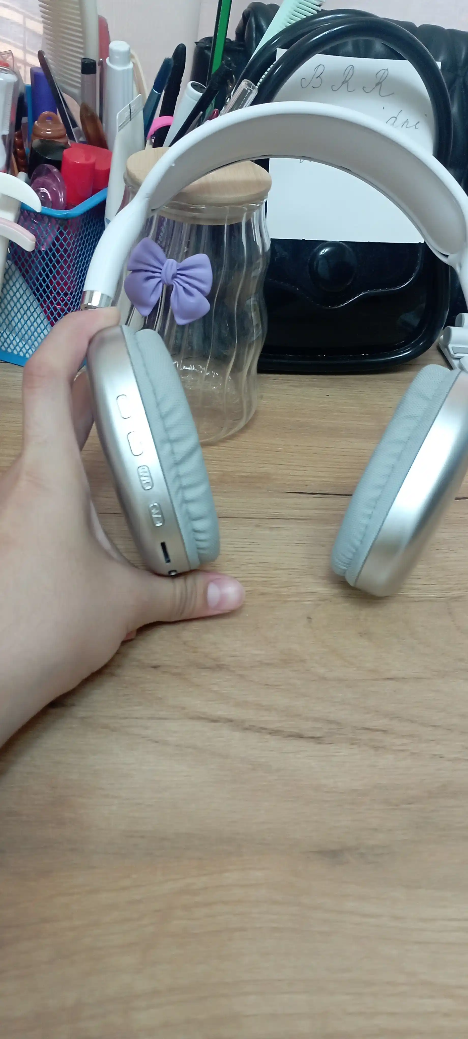 Simsiz Bluetooth quloqchinlar, P9, mikrofonli, to'liq o'lchamli