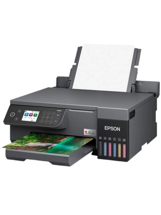 Epson L8100 A4 MFP Wi-Fi printer skaner nusxa ko‘chirgich foto printer 6 ta rangli LCD USB