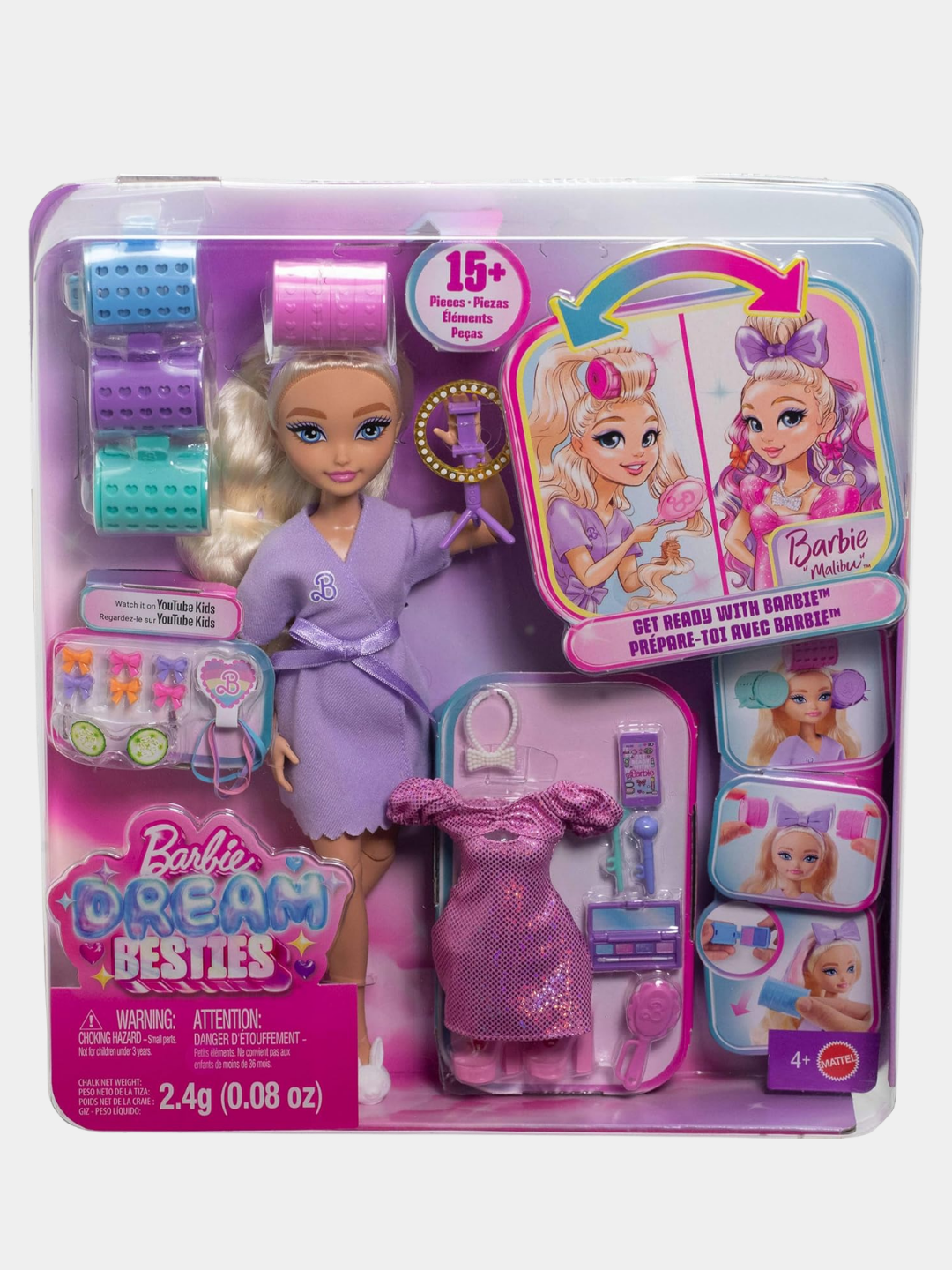 Кукла Barbie Dream Besties Malibu Get Ready With Barbie - 