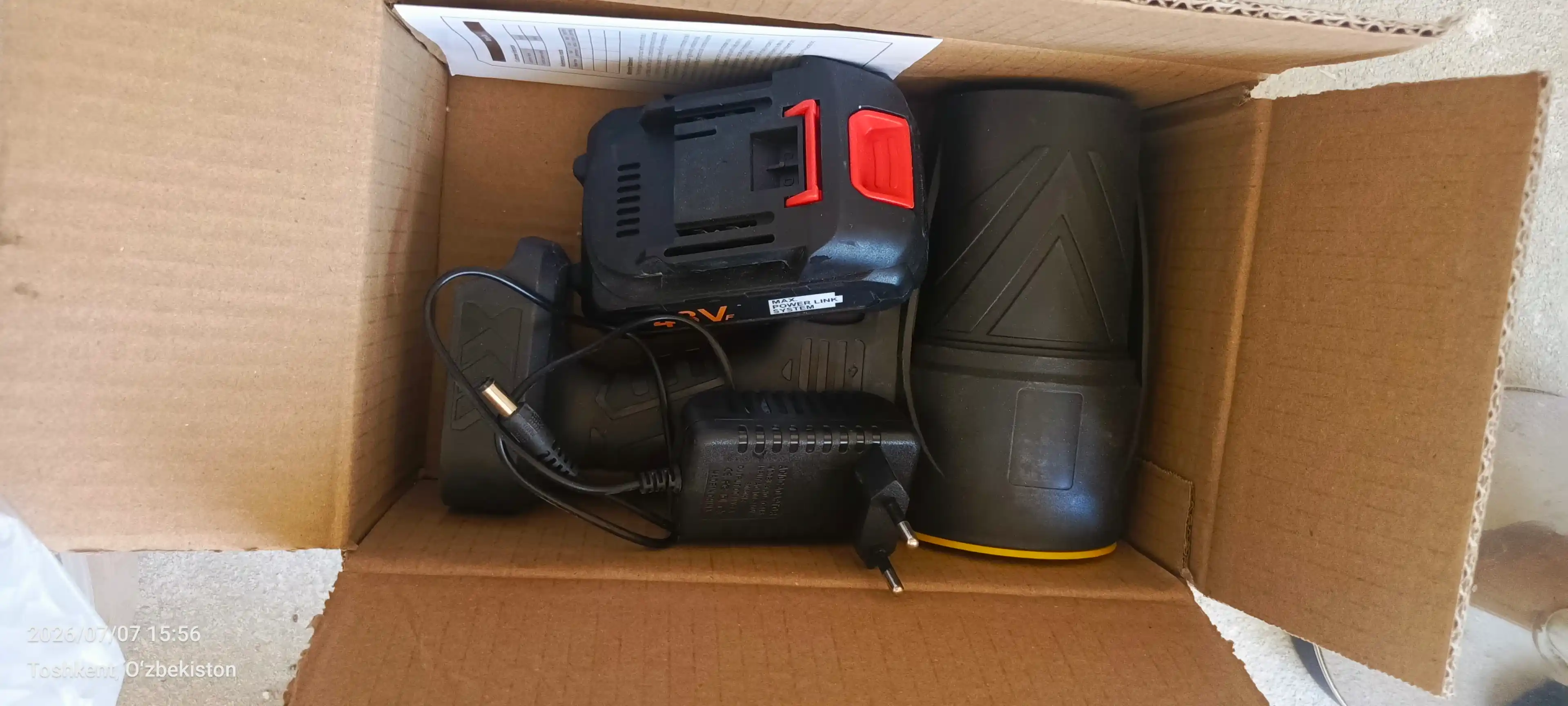 48 V Simsiz yaproq puflagich 550W 