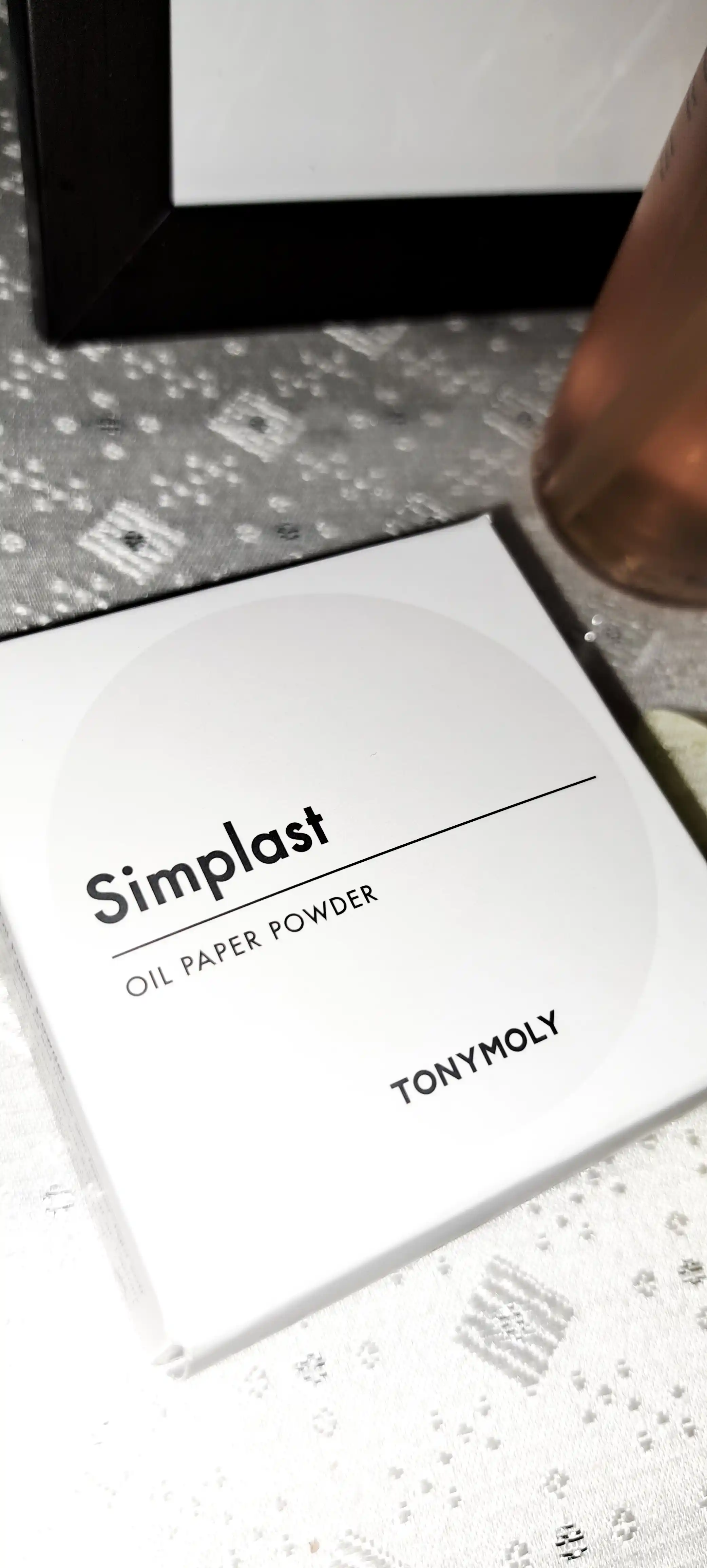 TONYMOLY Simplast yuz uchun shaffof mattiruvchi pudra, blur/photofinish, Koreya