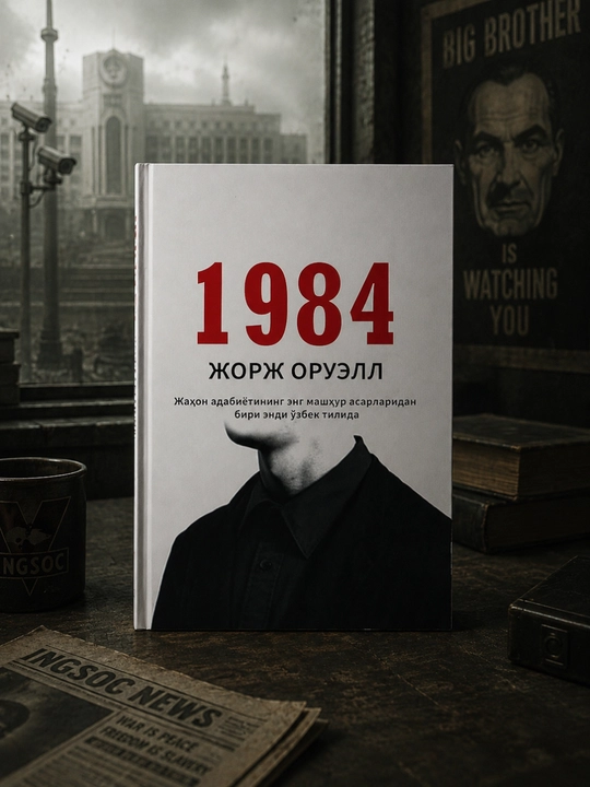 1984 kitobi, Jorj Oruell, jahon adabiyotining mashhur antiutopik romani