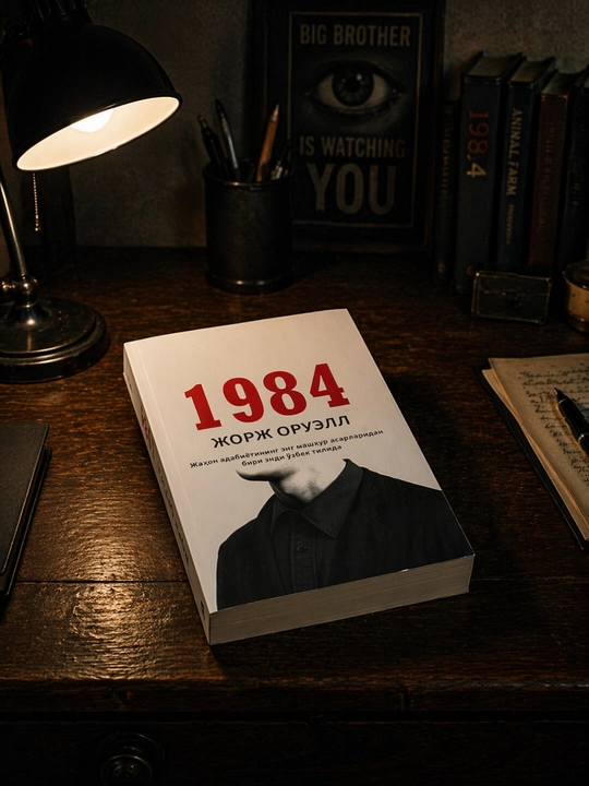 1984 kitobi, Jorj Oruell, jahon adabiyotining mashhur antiutopik romani