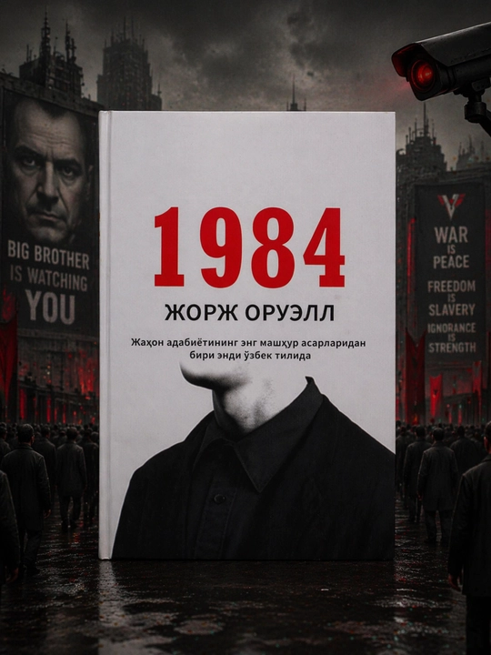 1984 kitobi, Jorj Oruell, jahon adabiyotining mashhur antiutopik romani