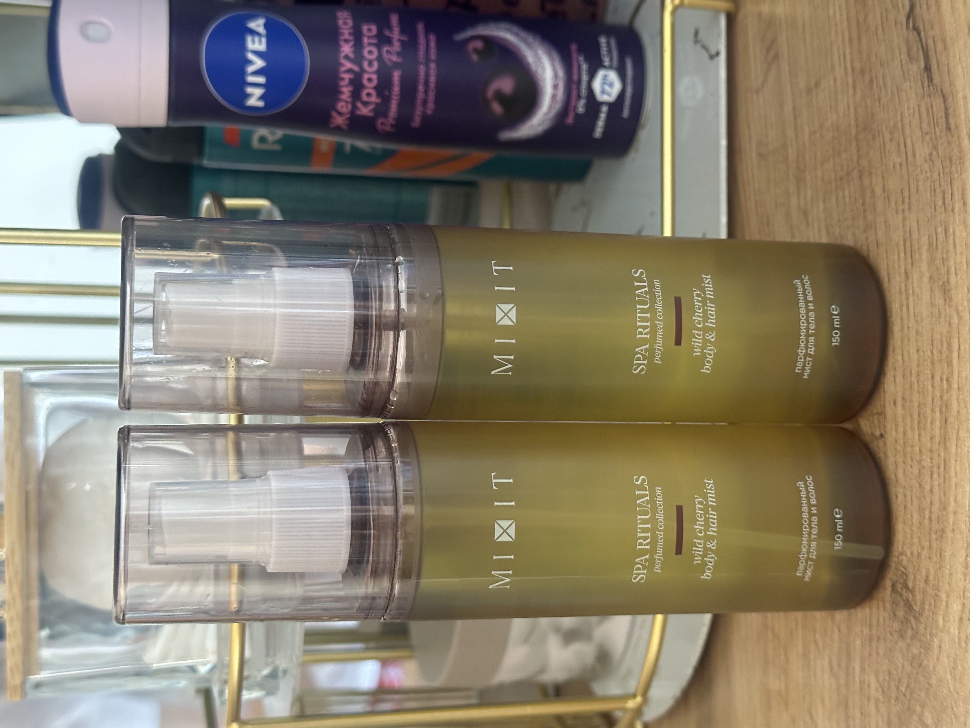 MIXIT Spa Rituals мист Wild Cherry для тела и волос 150 мл