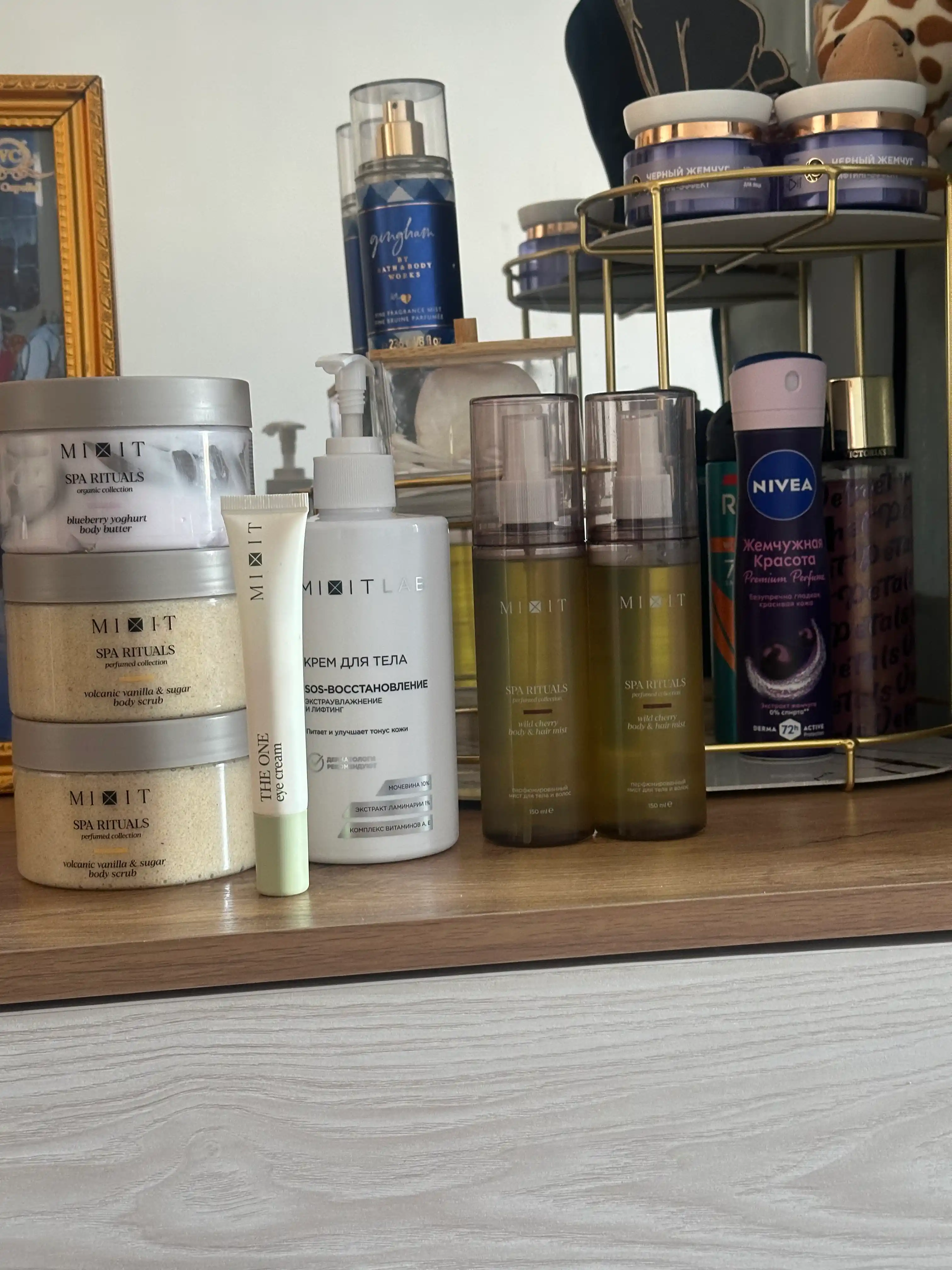 MIXIT Spa Rituals мист Wild Cherry для тела и волос 150 мл