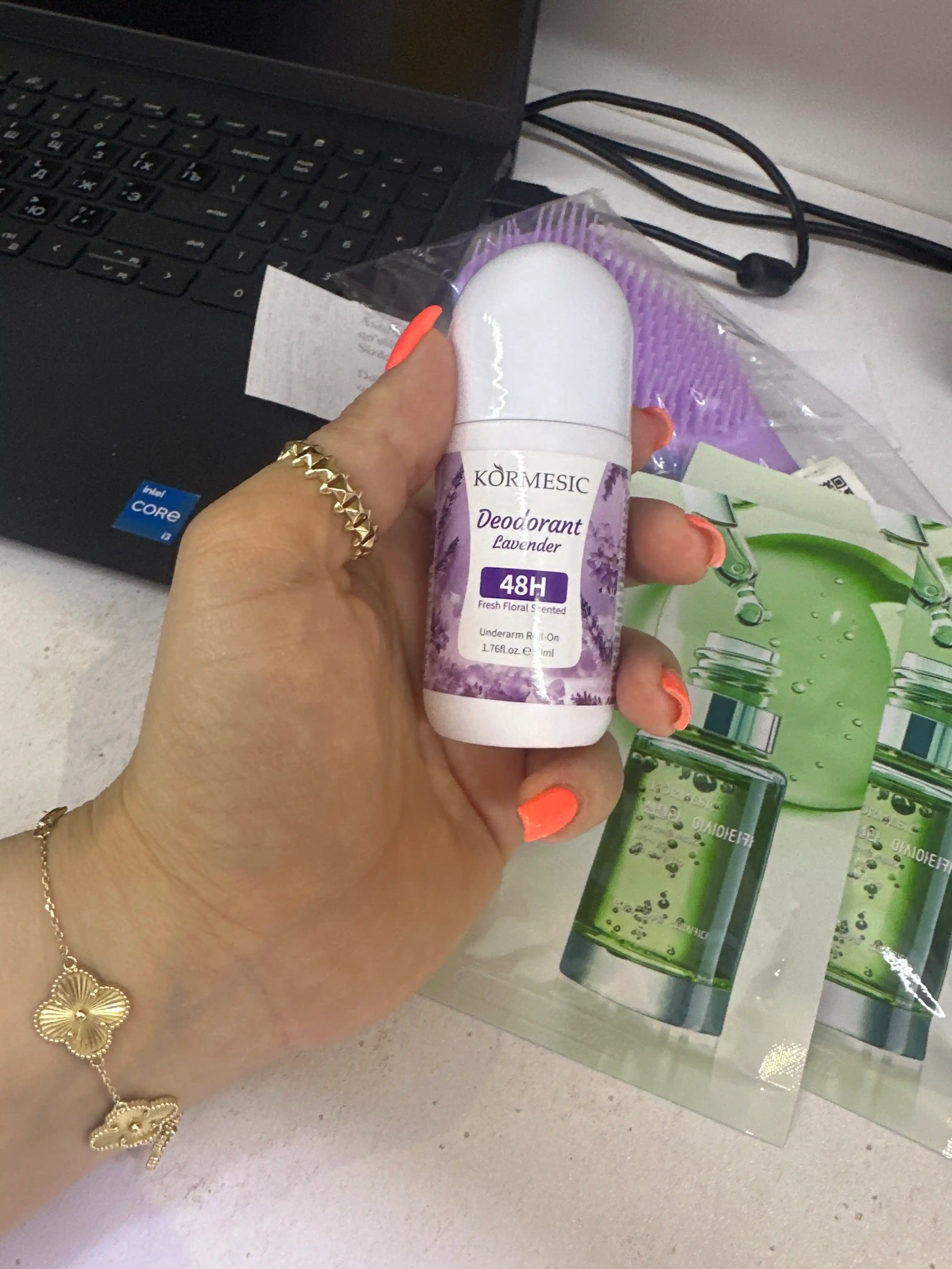 "Gullayotgan olcha, lavanda, atirgul" sharikli dezodorant-antiperspirant, 50 ml