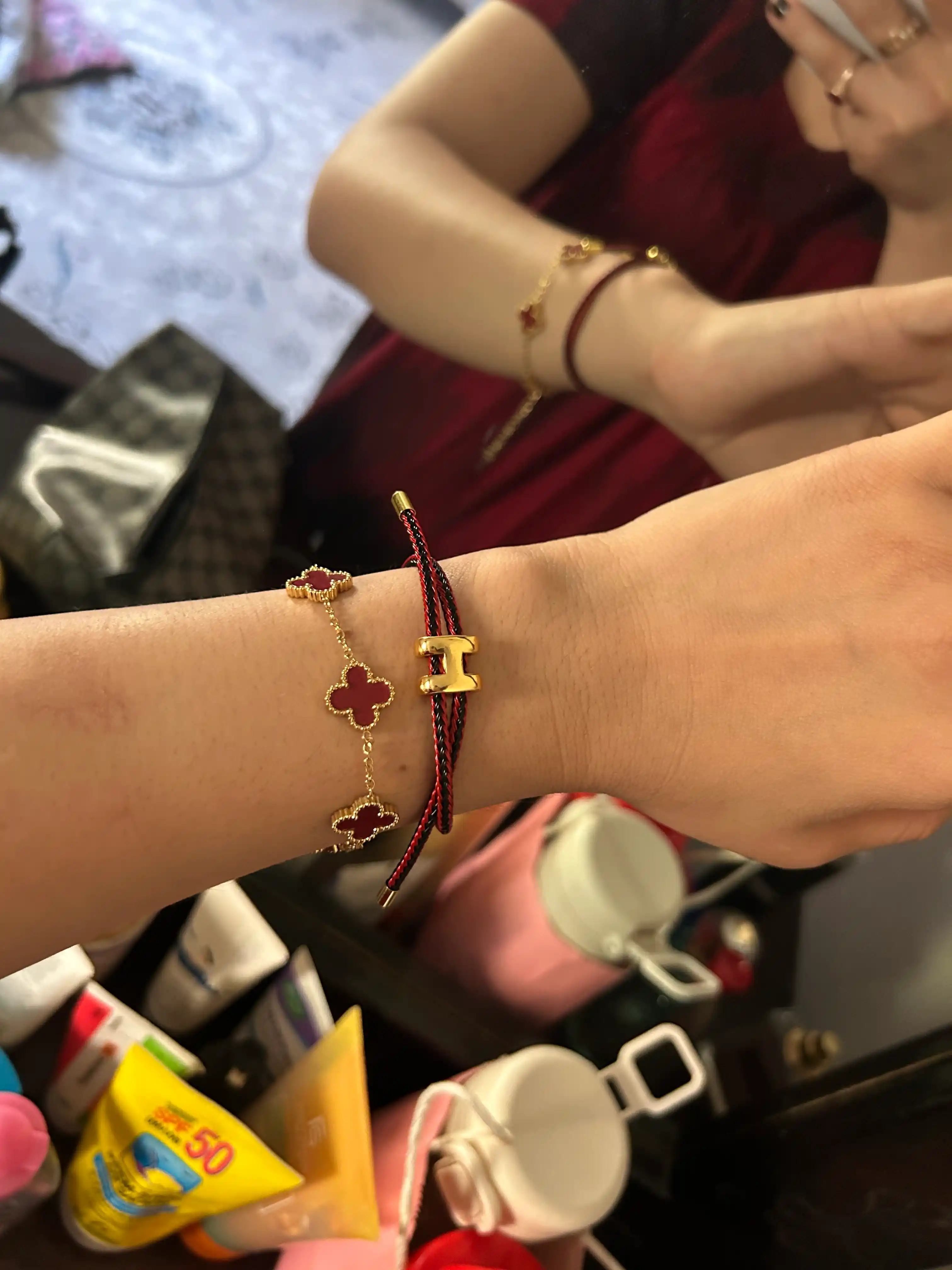 Браслеты для женщин и девушек Van Cleef, не меняет цвет и не темнеет