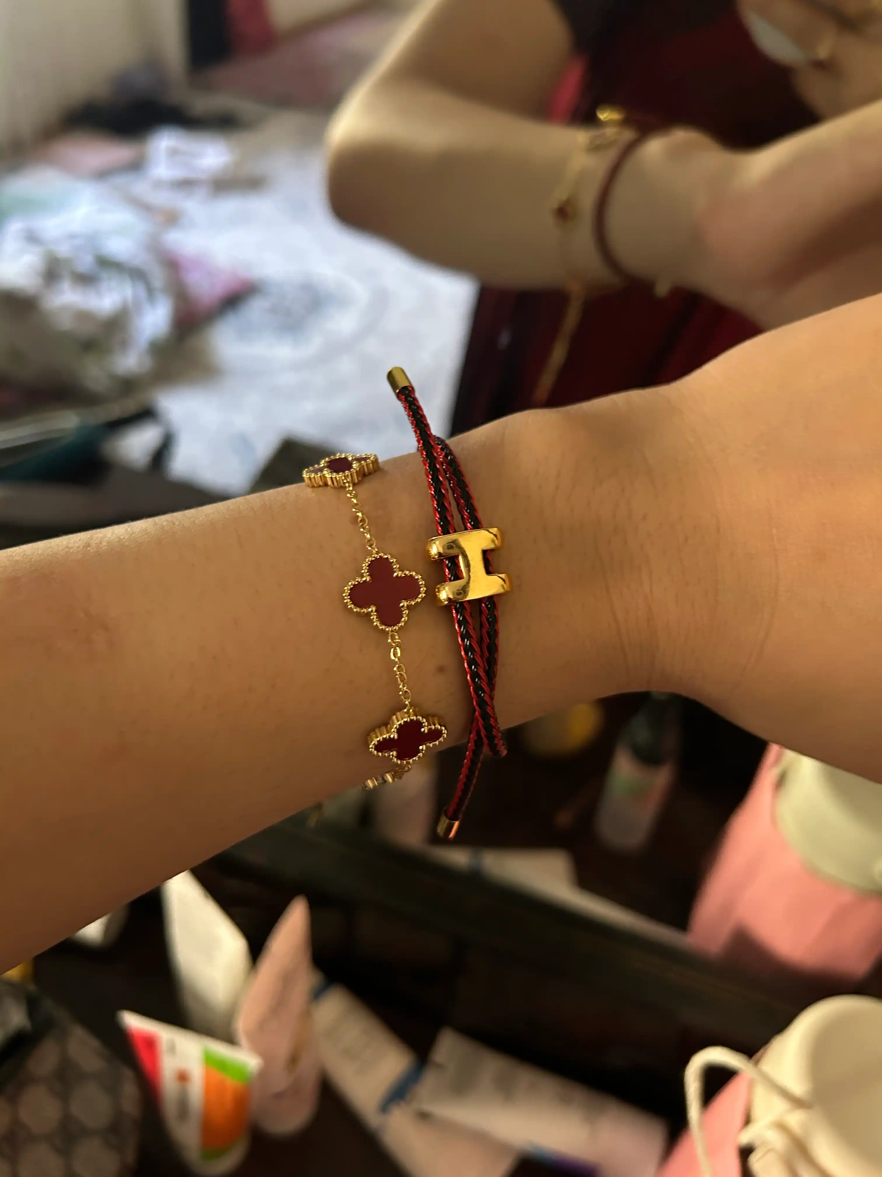 Браслеты для женщин и девушек Van Cleef, не меняет цвет и не темнеет
