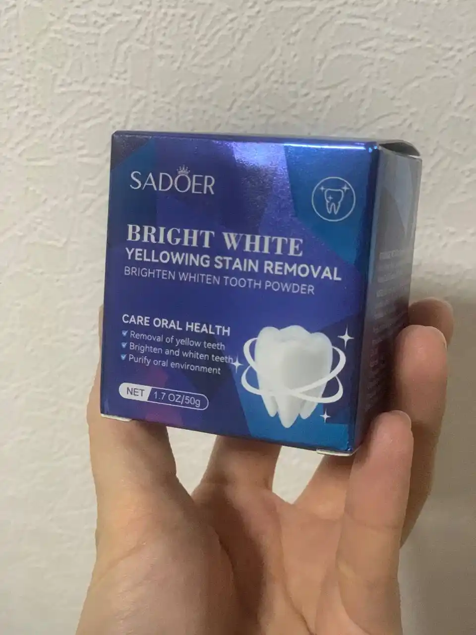 Bright White tish oqartiruvchi kukuni, 50 g