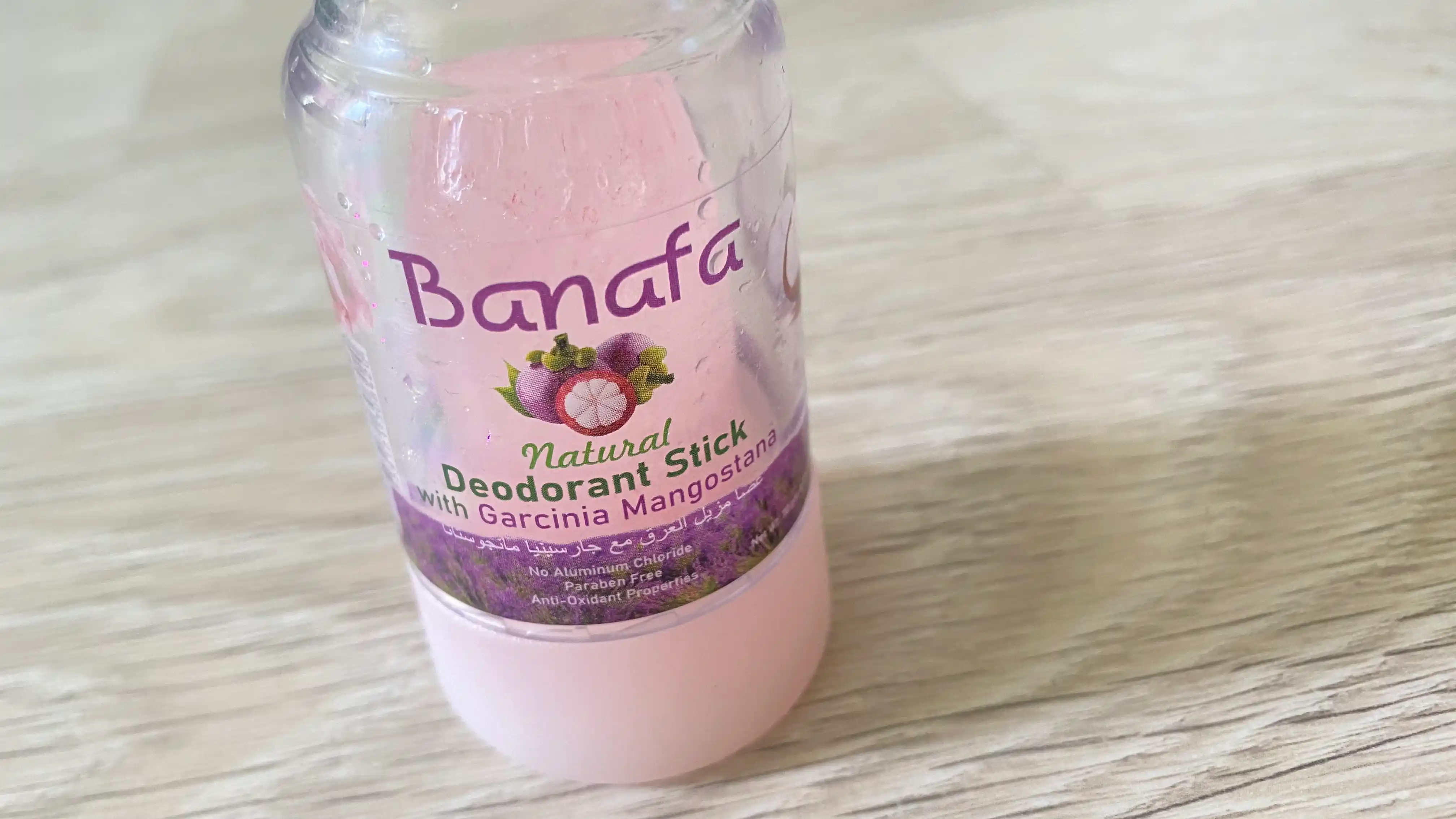 Натуральный минеральный дезодорант, квасцовый, Deodorant Stick Banafa, U&I 70 гр