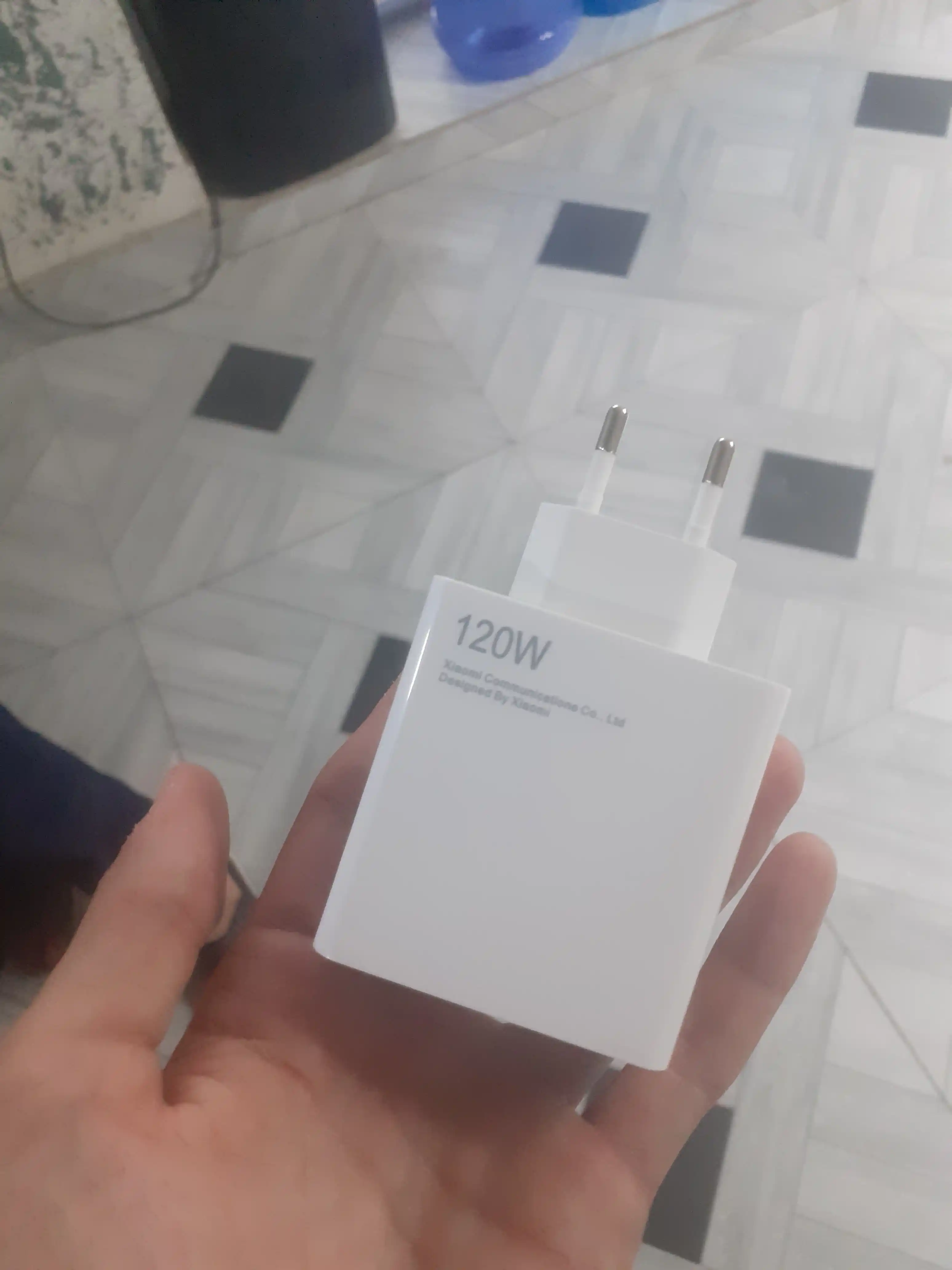 Сетевой адаптер быстрой зарядки Kingidike 120W USB-C Fast Charger EU Plug