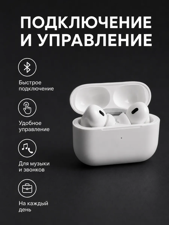 Pods simsiz quloqchini, Type-C zaryadli ixcham TWS quloqchin