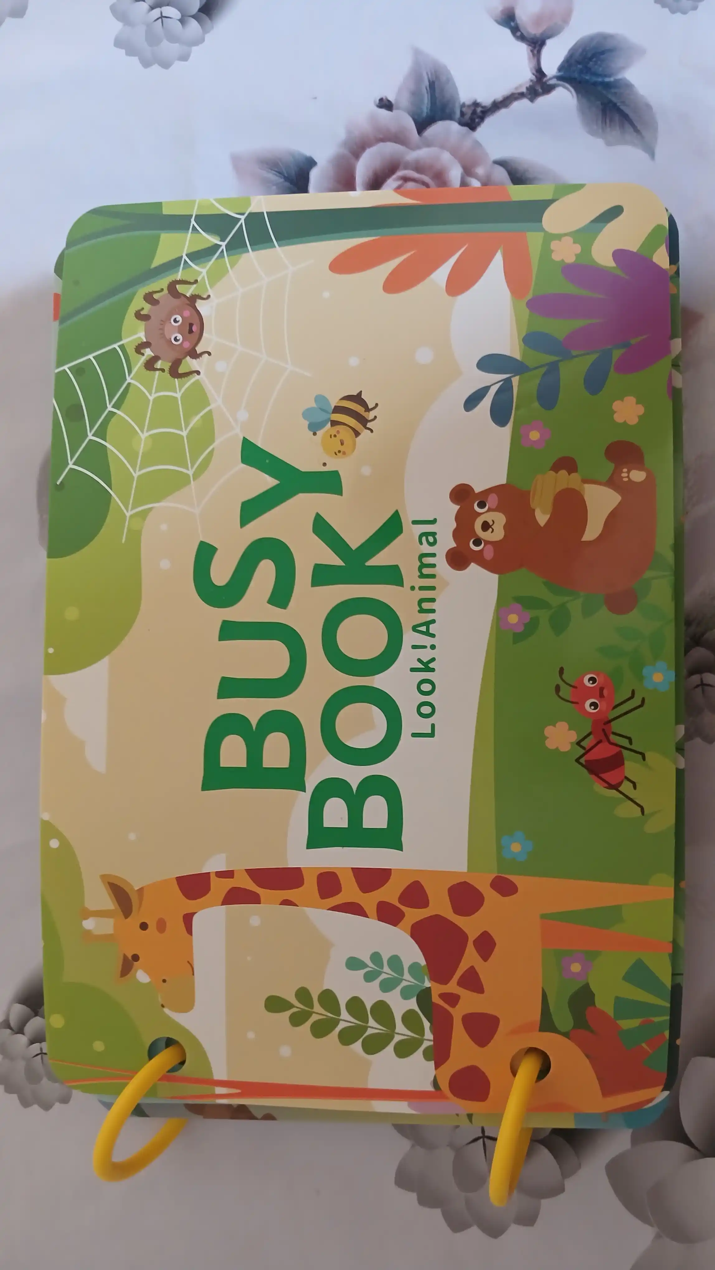 Busy book lipuchkali kitobcha, Bolalar uchun rivojlantiruvchi o‘yin