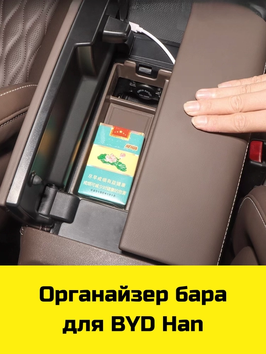 Byd Sealion 06, 07, Han, Han L uchun Magsafe gilamcha, bar va bar osti uchun organayzer