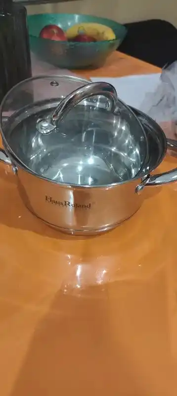 Кастрюля, набор из нержавеющей стали HausRoland, кастрюли с крышками, 1/3/4 предмета