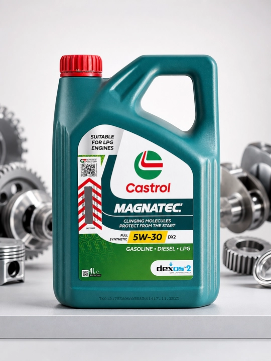 Синтетическое моторное масло Castrol MAGNATEC 5W-30 DX2, 4л - 