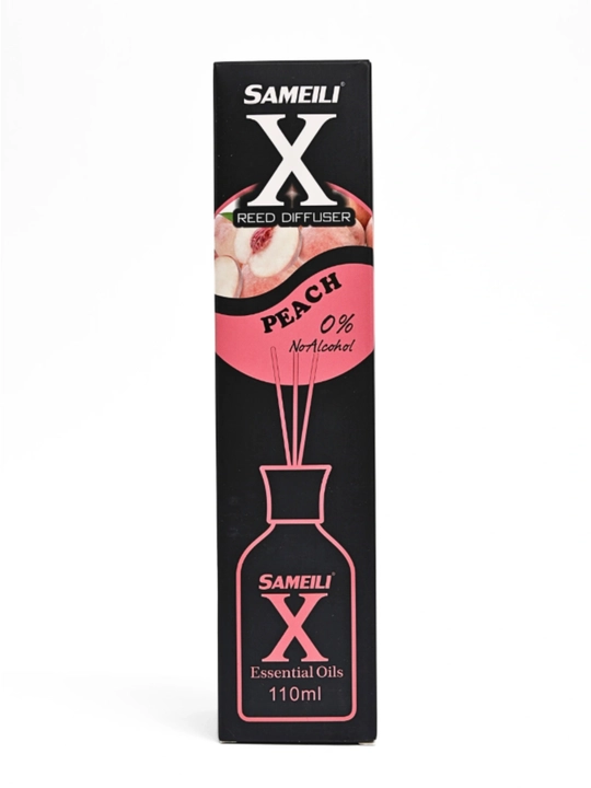 Sameili x Reed Diffuser aromadiffusor, 110 ml-uy va ofis uchun alkogolsiz atirlar