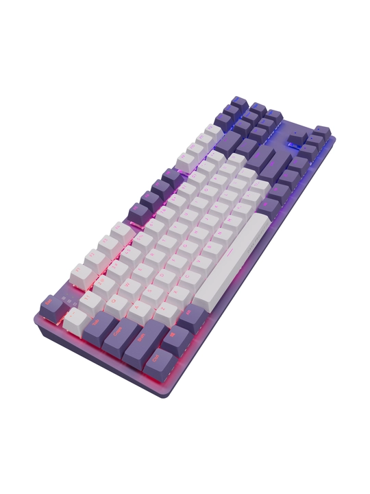 SADES RGB  yoritilgan o‘yin klaviaturasi, 75%, 6000 mA·s, uch rejim: BT/2.4G/USB