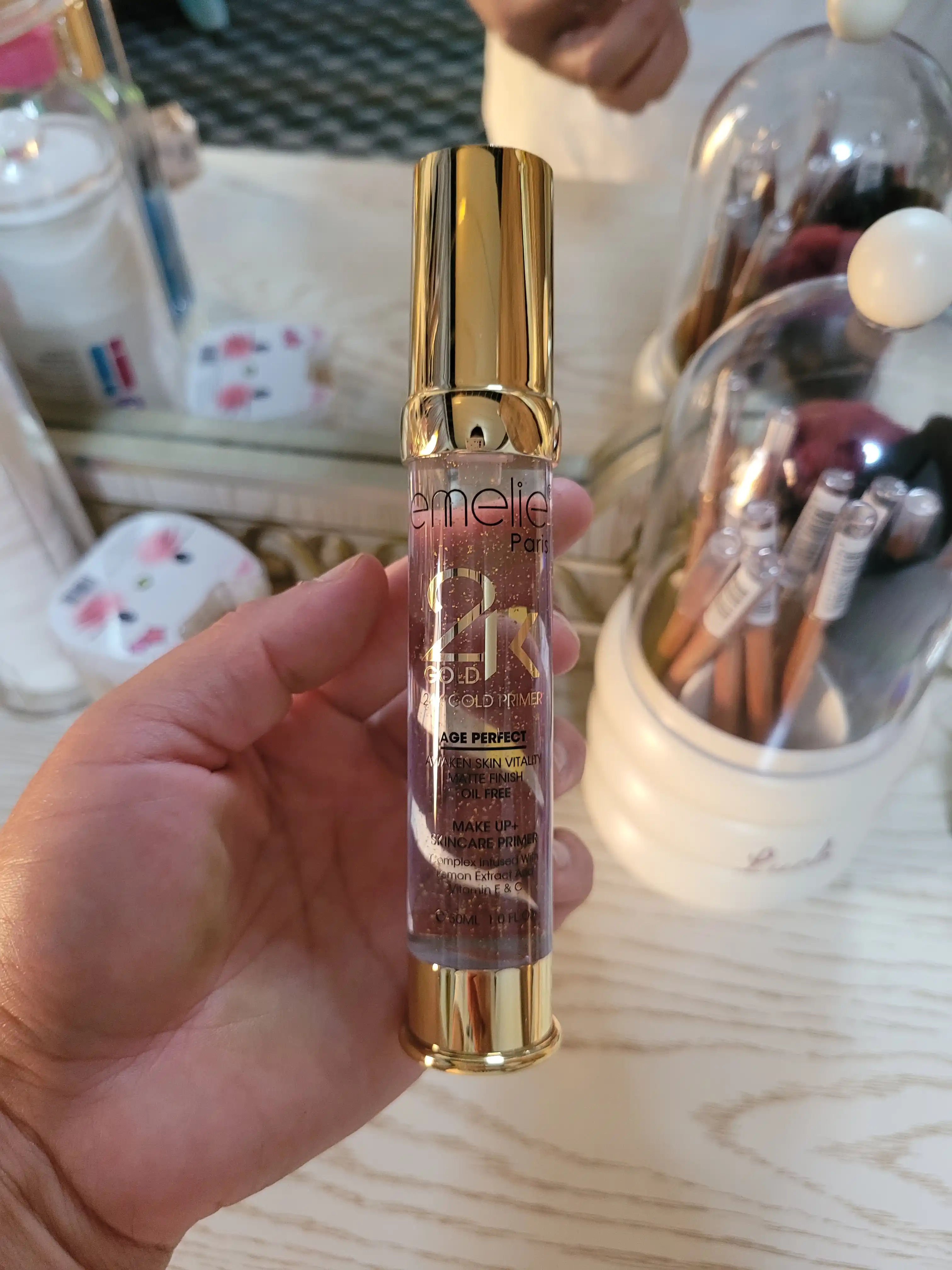 EMELIE 24K GOLD pardoz asosi