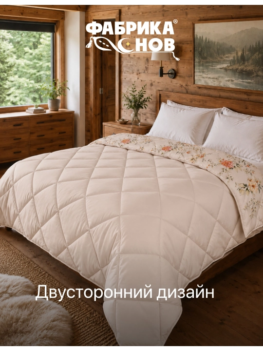 "Romashka" ko‘rpasi, har mavsumbop, gipoallergen, 140х205 va 200x220 sm, FS ultrastep