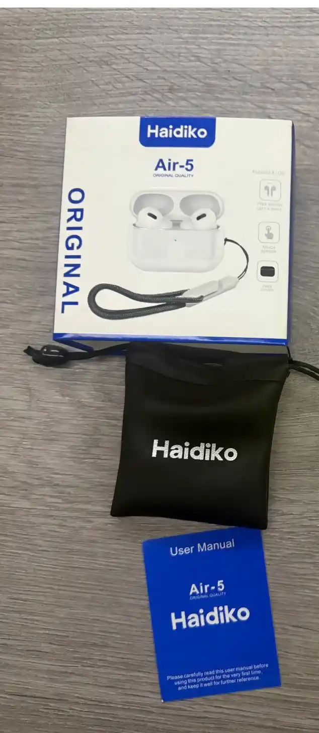 Simsiz quloqchinlar HAIDIKO Pods Pro 2,Pods Pro 3,Pods 3,Pods 4,IOS va Android uchun,2026
