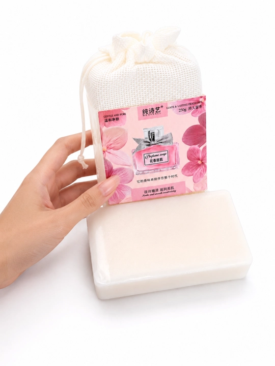 Atirli sovun, xushbo‘y qattiq sovun, 250 g, yoqimli hidli va quyuq ko‘pik hosil qiluvchi