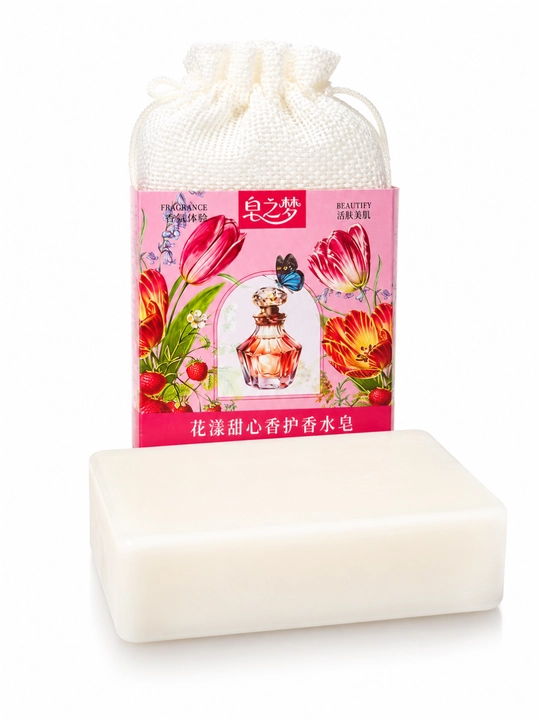 Atirli sovun, xushbo‘y qattiq sovun, 250 g, yoqimli hidli va quyuq ko‘pik hosil qiluvchi