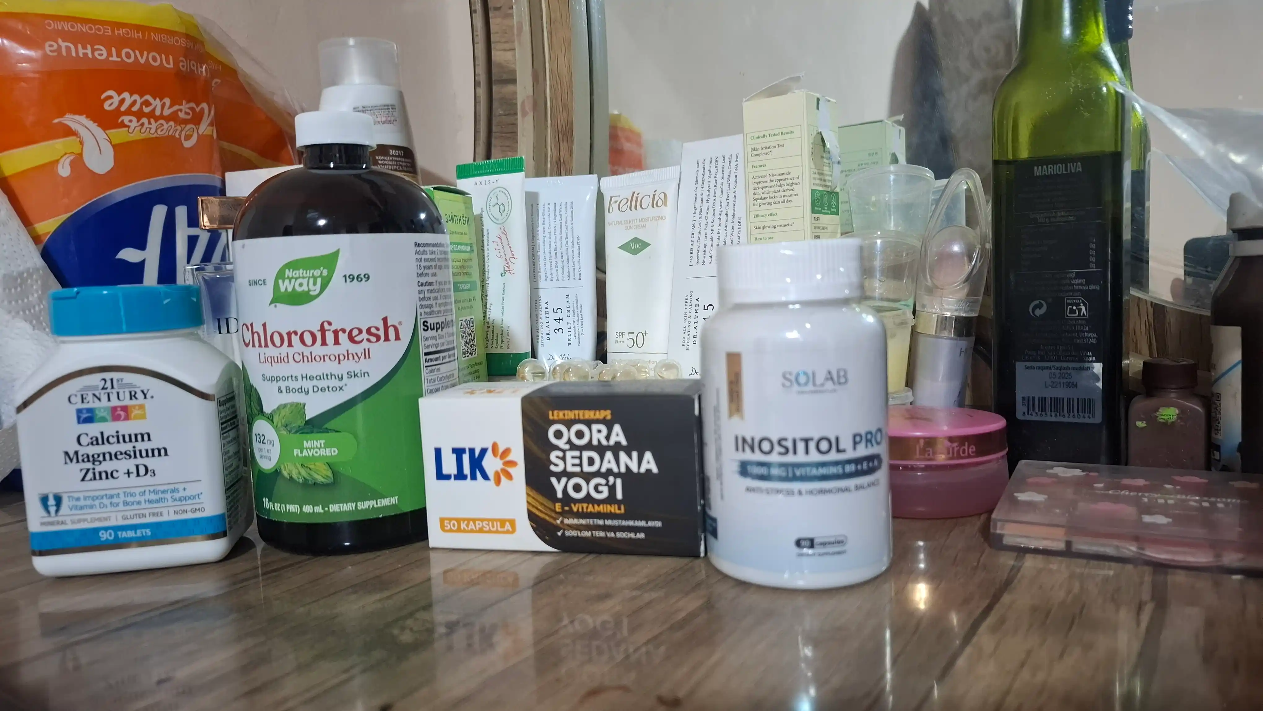 Хлорофилл жидкий, Nature's Way, Хлорофреш, для похудения, 480 мл