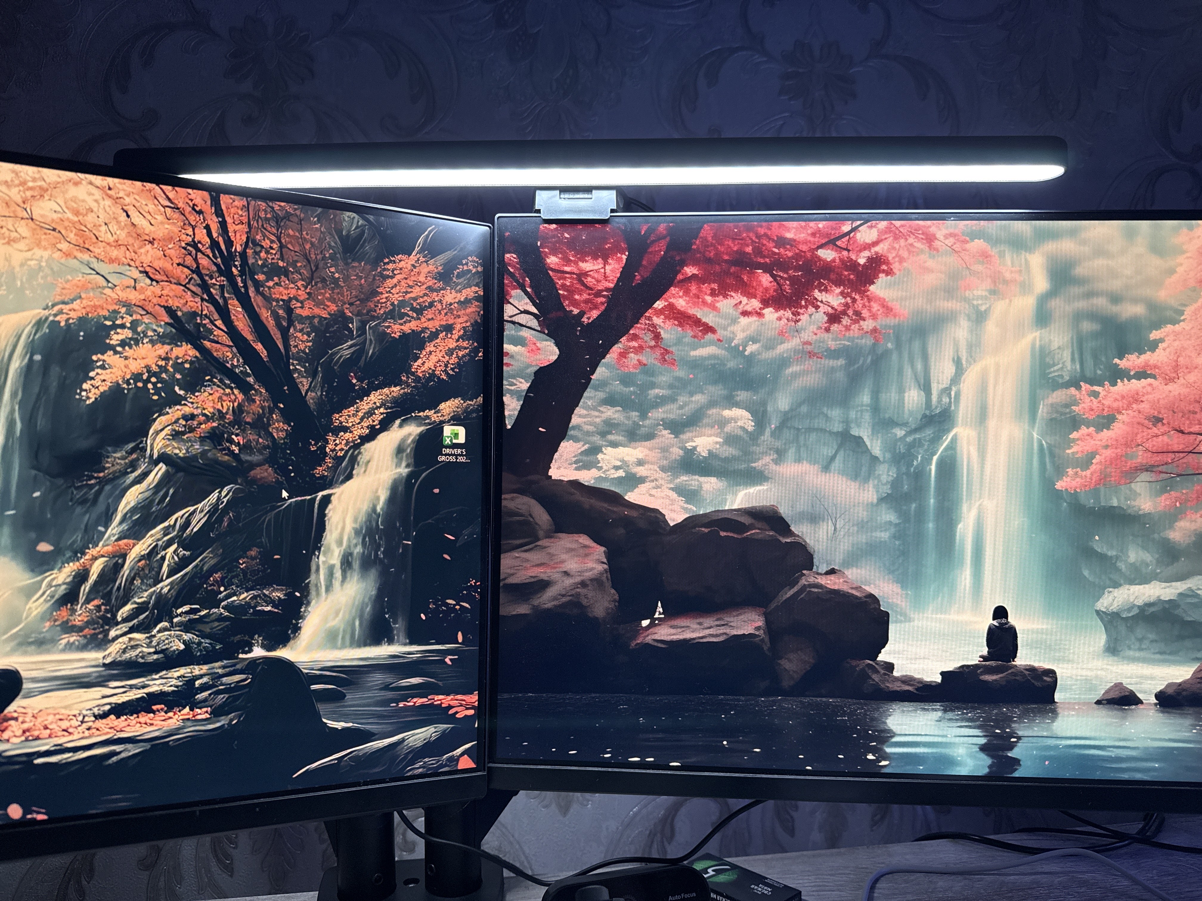 Monitor uchun LED lampa (ScreenBar), noutbuk va kompyuter uchun yoritgich