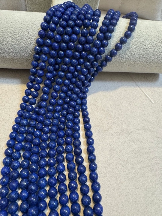 Бусины из натурального лазурита: 10 мм • 8 мм • 6 мм
