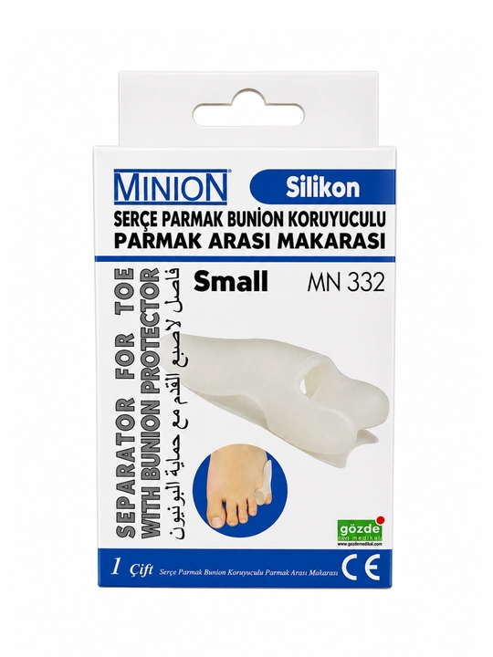 Barmoq uchu Minion MN 332, bulyon himoyachisi (valgusga qarshi), 1 juft (2 dona)