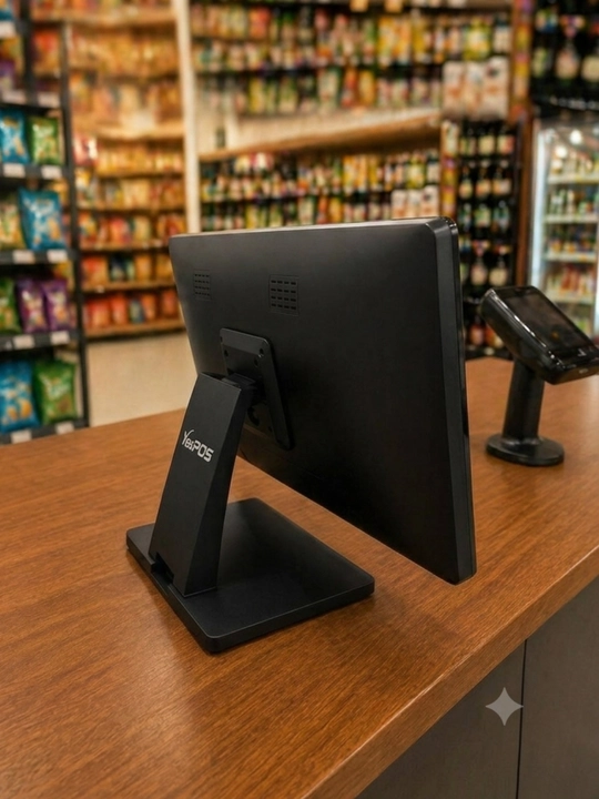 Ikki tomonlama va bir tomonlama POS monoblok, dokon, apteka va restoran uchun