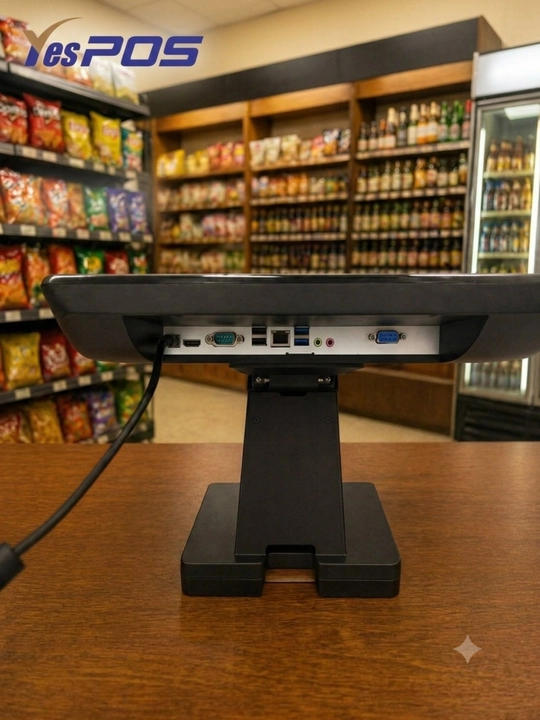 Ikki tomonlama va bir tomonlama POS monoblok, dokon, apteka va restoran uchun